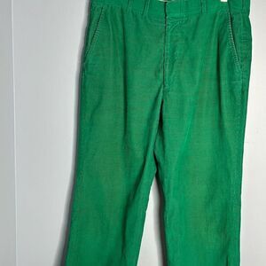 Vintage Spicebox Green Corduroy Dress Pants Men’s 33x29.5”